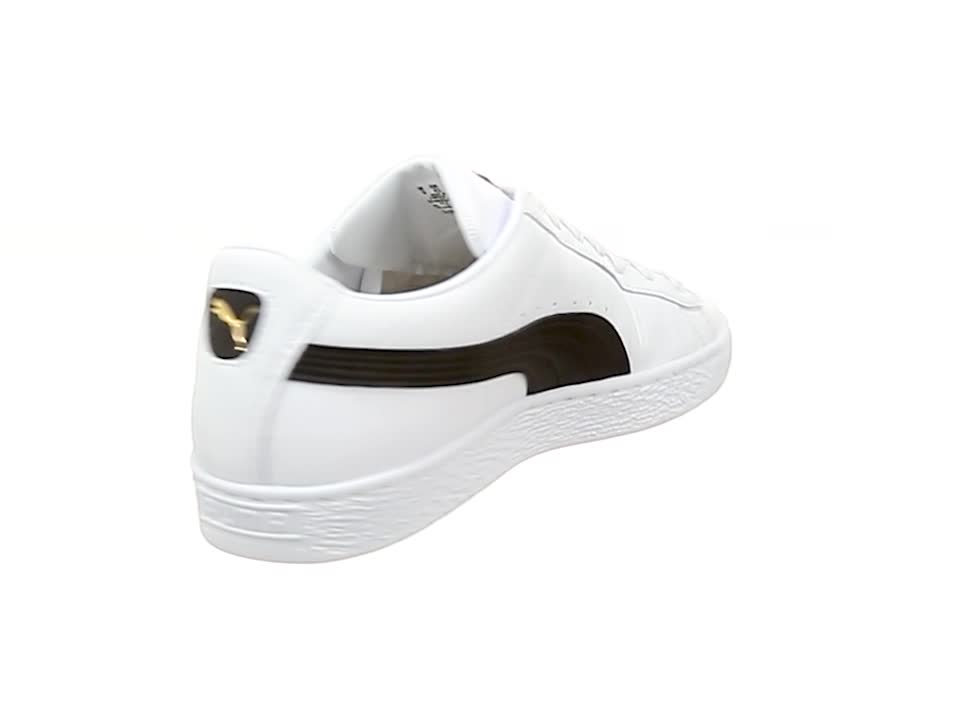 Amazon.com | PUMA Womens Basket Classic Xxi Sneaker, Puma White